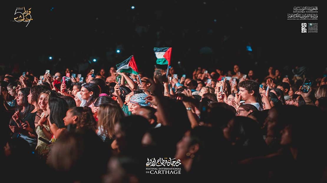 Mabrouka et Saint Levant : une soirée mémorable au Festival de Carthage