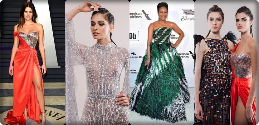 أزياء نجوم هوليود في حفل Vanity Fair بإمضاء المصممين العرب، أيهم الأفضل؟