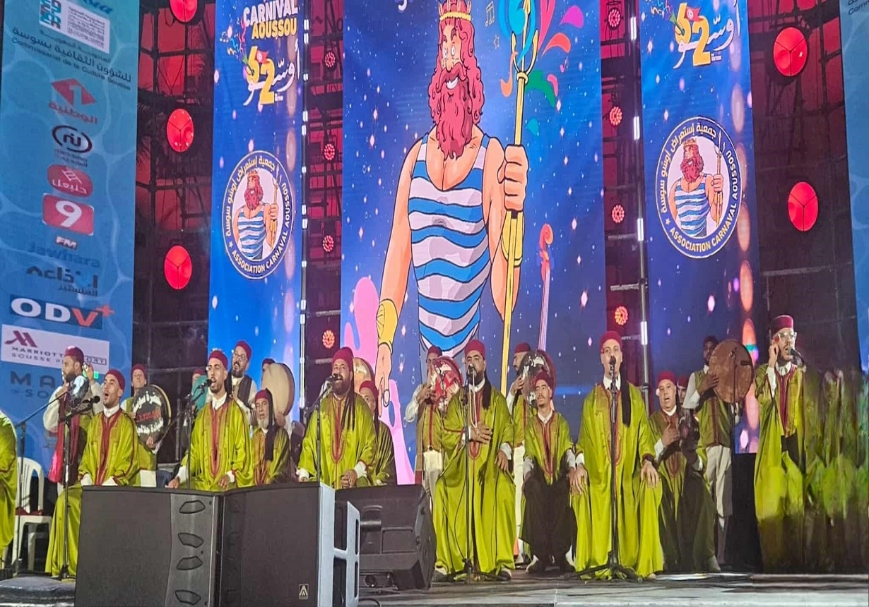 Carnaval d’Aoussou à Sousse: la 62ᵉ édition célèbre la magie de la « Mer et des Arts »