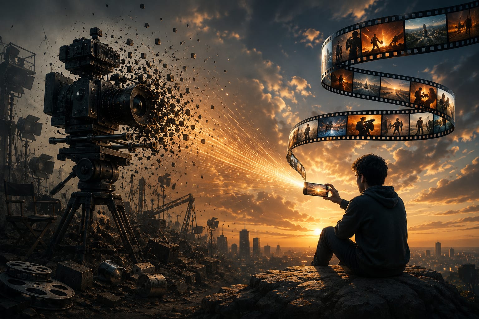 حين أصبح الهاتف يصنع السينما... وبقيت بعض العقول تبحث عن الكاميرا